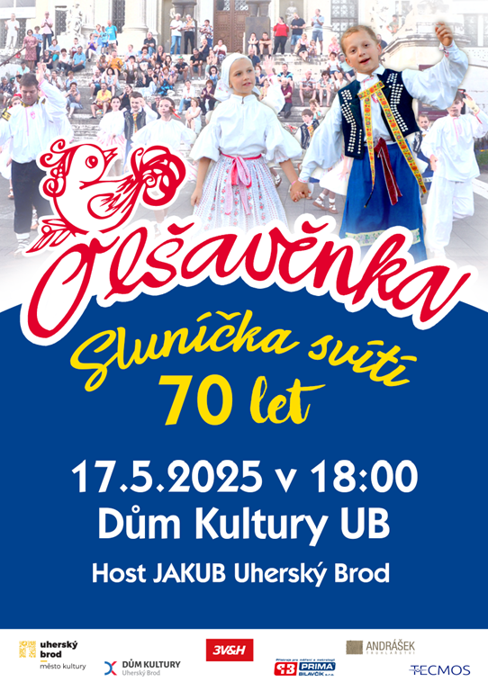 Plakát na 70. výročí Olšavěnky